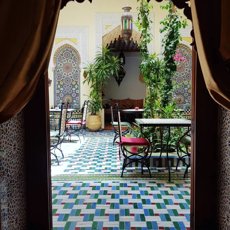 Le patio, publié sur Instagram