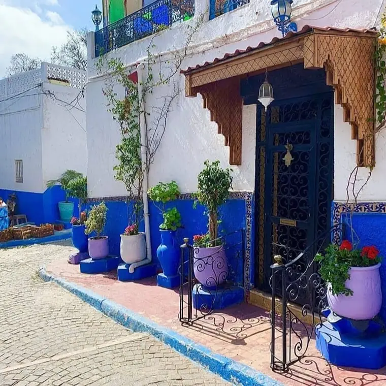 La kasbah des Oudayas, à côté du riad